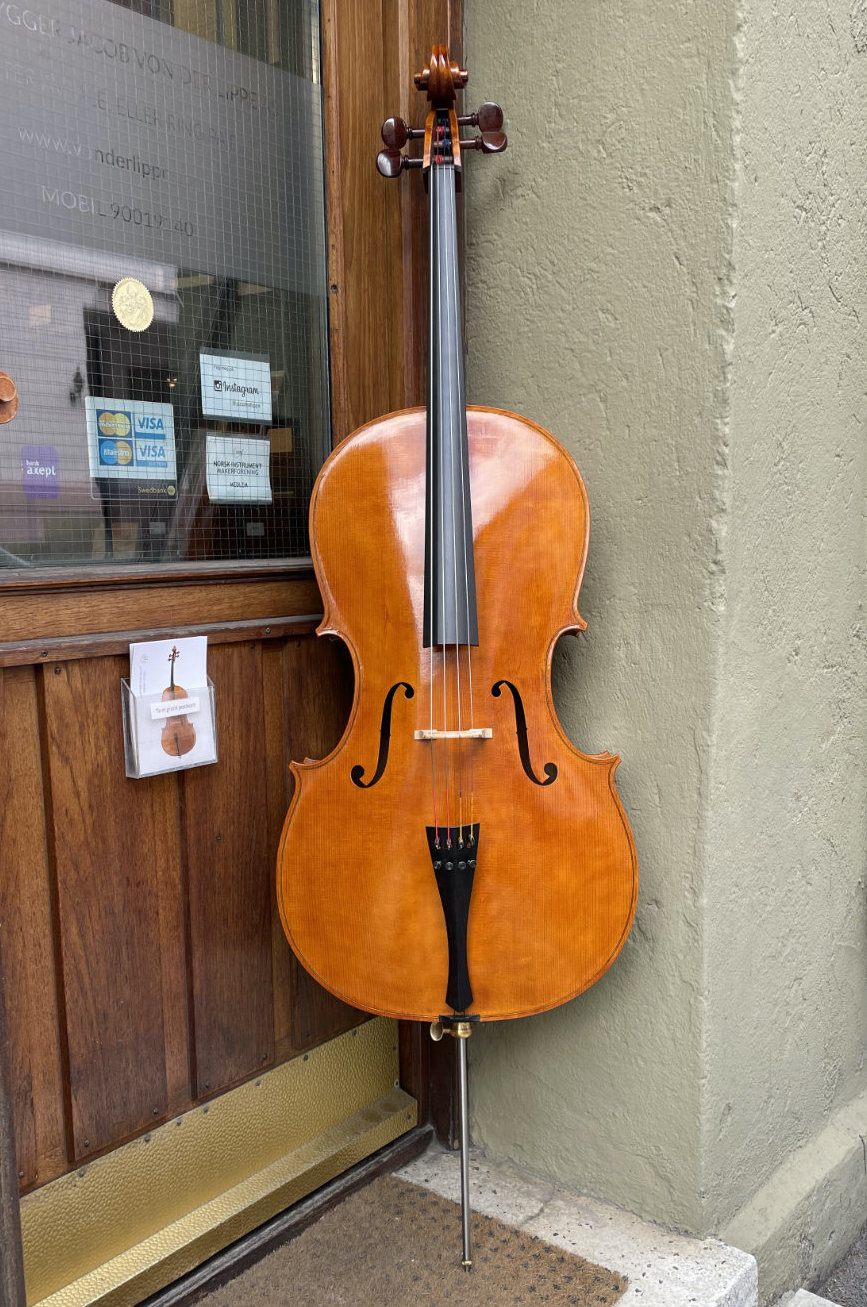 THE FINISHED CELLO