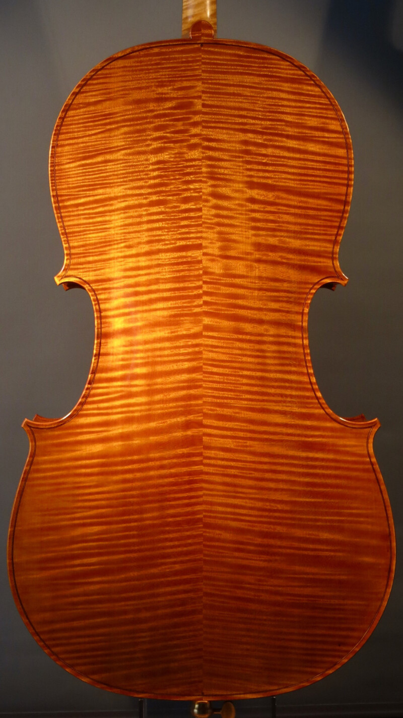 Finished varnished
